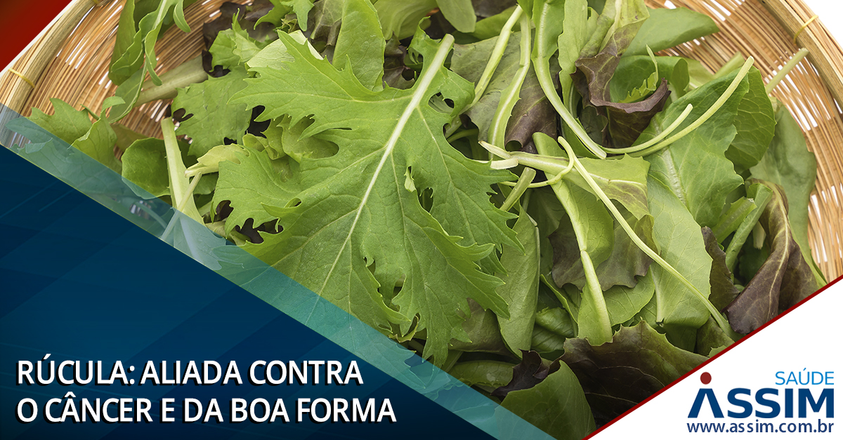 Rúcula: uma aliada contra o câncer e da boa forma