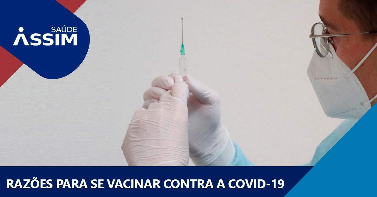 Razões para se vacinar contra a Covid-19