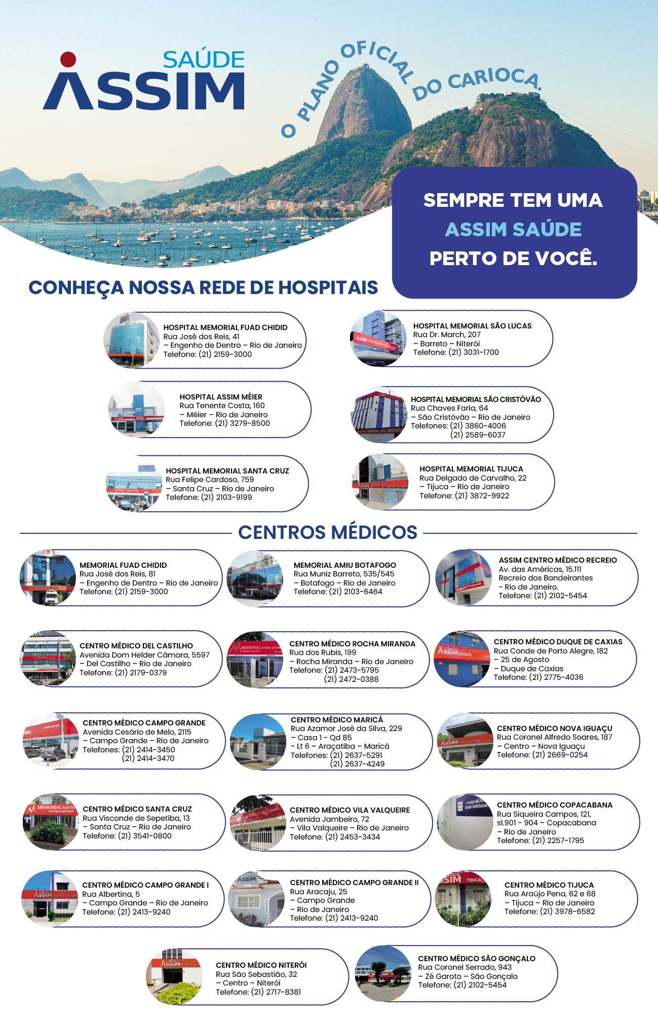 Rede de Hospitais e Centros M�dicos