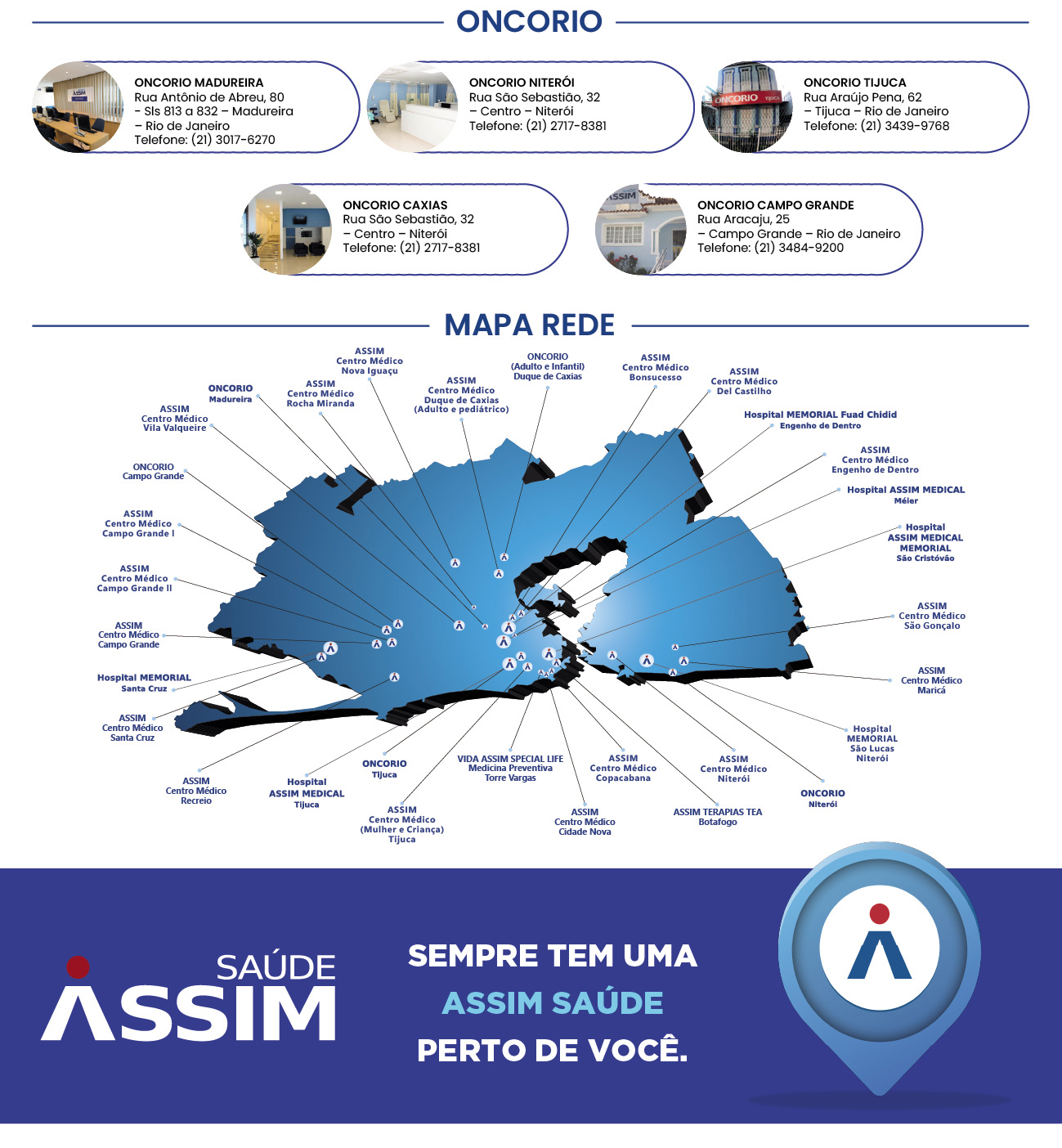 Rede de Hospitais e Centros M�dicos